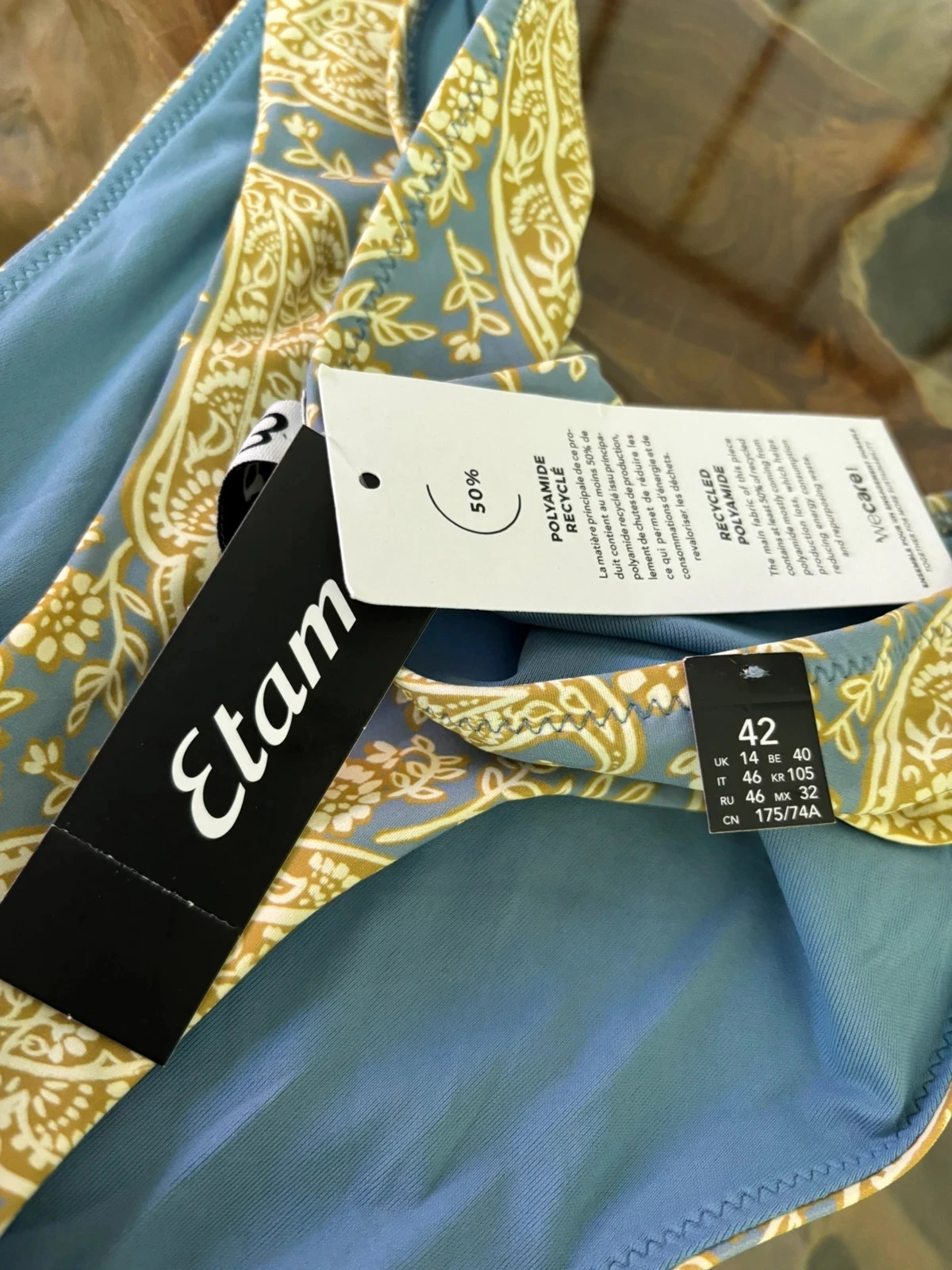 Bas de maillot de bain Etam bohème 42 – photo 3